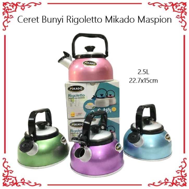 Ceret Bunyi Rigoletto Mikado Maspion 2.5L