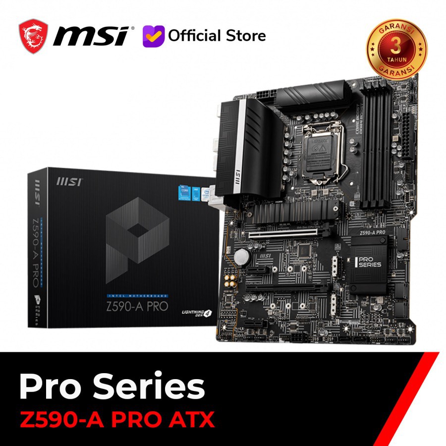 MSI Z590-A Pro (LGA1200, Z590, DDR4, USB3.2, SATA3)