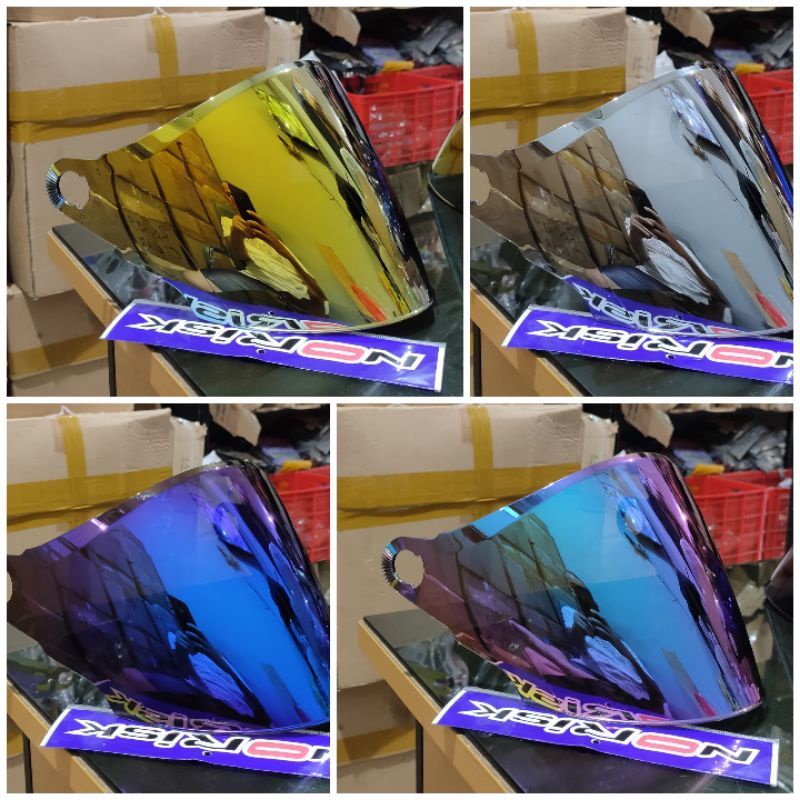 kaca helm venom open husus kyt 2vision iridium / kaca helm kyt vision 1 iridium