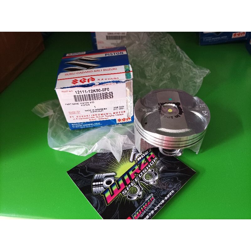 Piston Dome  piston jenong Satrai fu injeksi GSX bandit Original SGP -Dome piston