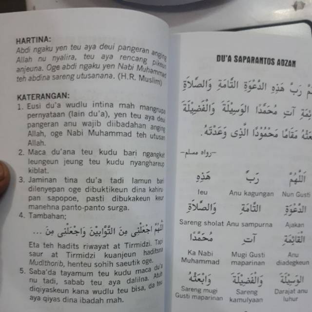 Kumpulan Doa Doa Shalat Bahasa Sunda 96 Halaman Iap Shopee Indonesia