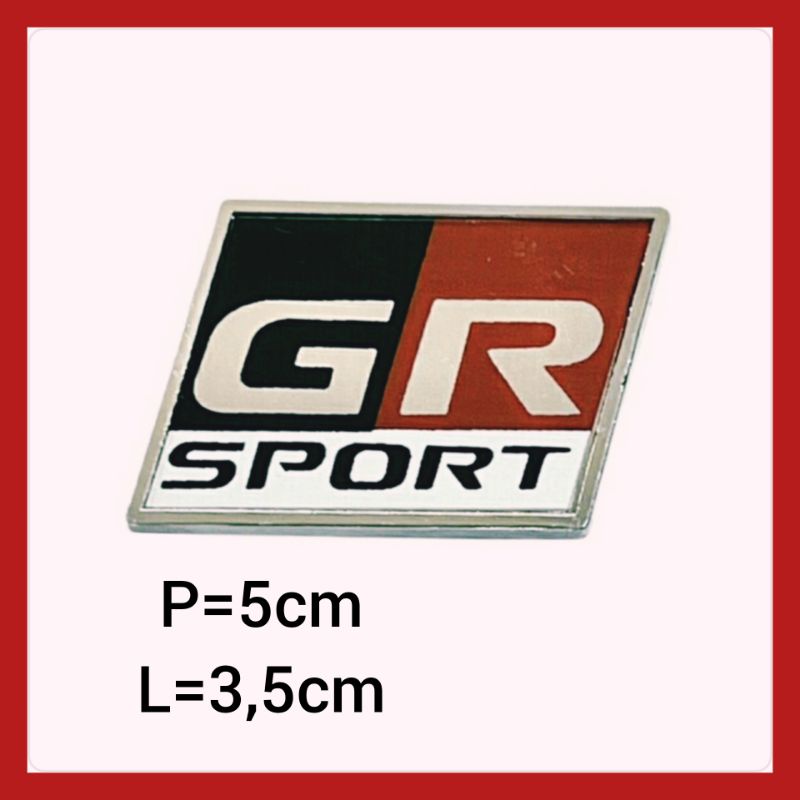 Emblem Logo GR Sport