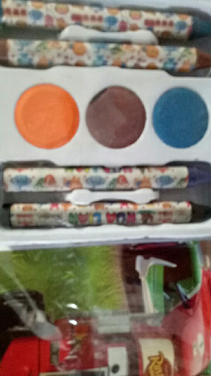 CR CMS012 Buku Menggambar Anak Buku Gambar Crayon 8pcs Cat Set Buku Mewarnai Coloring Book