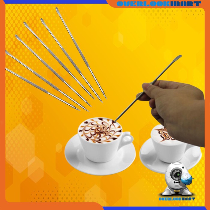 

Pena Lukis Busa Kopi (stainless steel)
