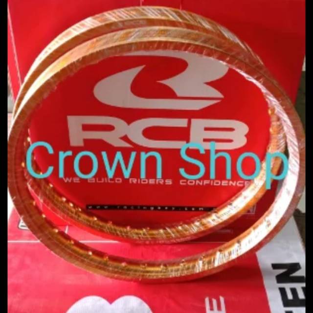 Velg RCB ring 17 Ukuran 140-140 Warna Gold kilat Kualitas harga produc mantul Ori RCB ring17