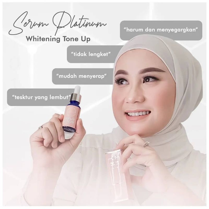 PAKET  WAJAHPLATINUM SERUM  &amp; CREAM MERONAH