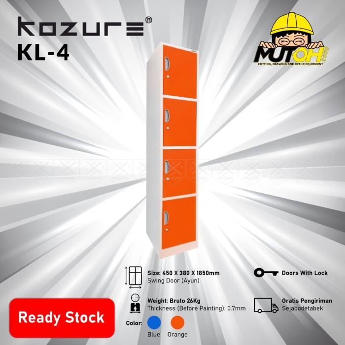 

Cabinet | Loker Besi Locker Besi 4 Pintu (Door Steel Locker) Kozure Kl4