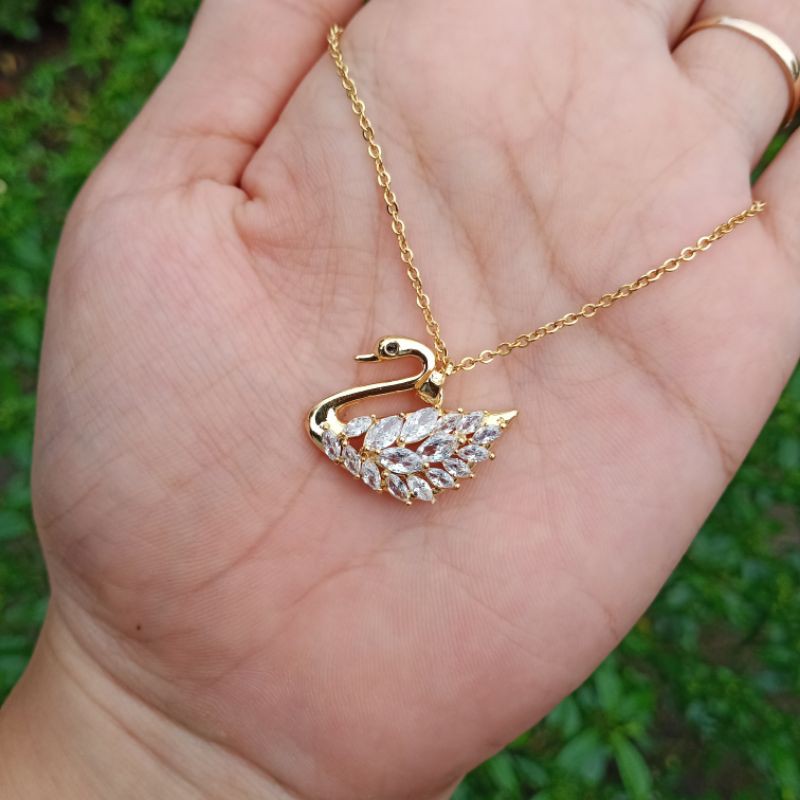kalung titanium angsa
