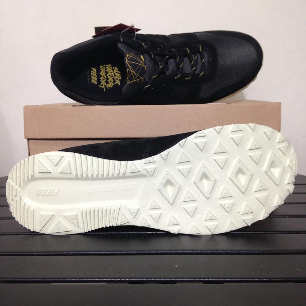 Sepatu Casual Piero Jogger Premium Shadow Black Raven P20260 Original BNIB Baru