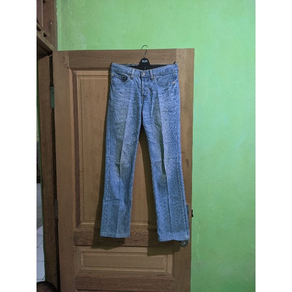 Celana Panjang Jeans Levis 501 Original Second Thrift Preloved