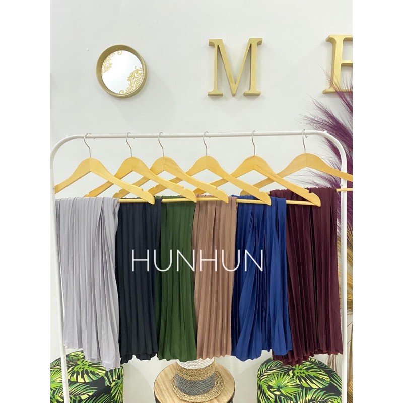 (PREMIUM) ROK PLISKET PREMIUM PUSATGROSIR_SOLO ROK WANITA PRISKET BAWAHAN MUSLIM FASHION BKK ROK PLISKET PREMIUM // HYGET SUPER