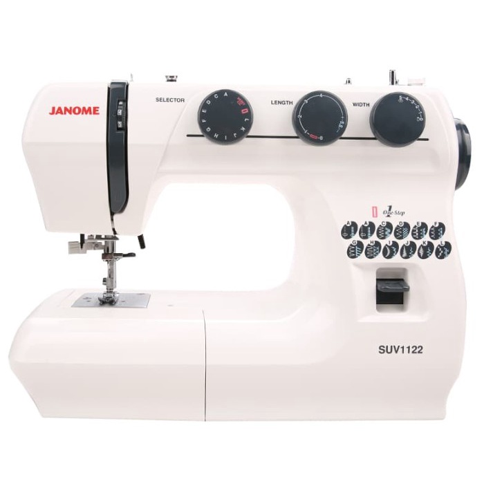 JANOME SUV 1122 MESIN JAHIT PORTABLE MULTIFUNGSI