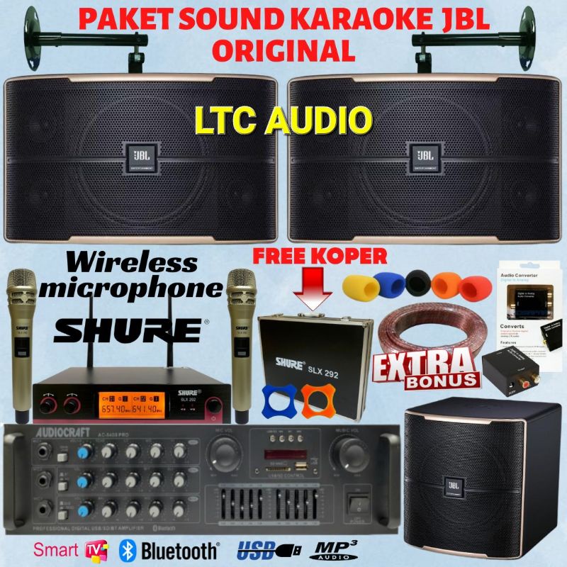 Paket Sound Karaoke JBL 10 Inch + Subwoofer JBL 12 Inch Original ( LUXURY I )