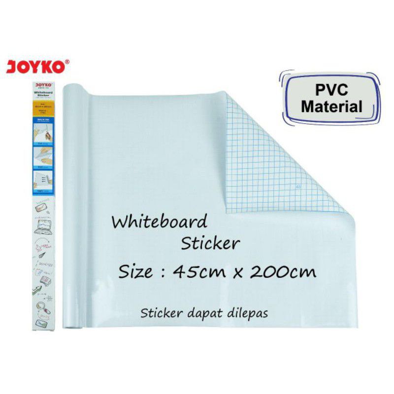 

whiteboard sticker stiker papan tulis