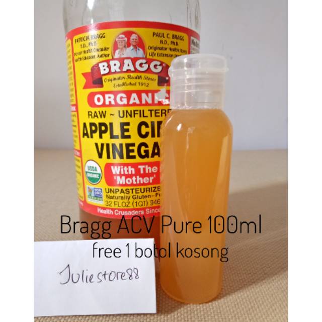-FREE BOTOL SPRAY- BRAGG Apple Cider Vinegar - Cuka Apel 
