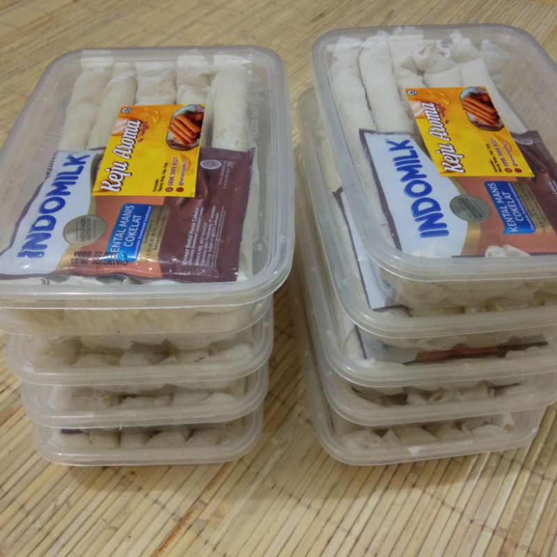 

KEJU AROMA VIRAL Frozen / cheese roll / stick keju / pekanbaru