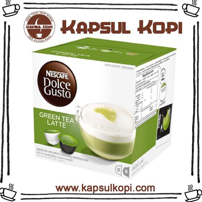 

Green Tea Latte Kapsul Kopi Nescafe Dolce Gusto NDG Coffee Capsule