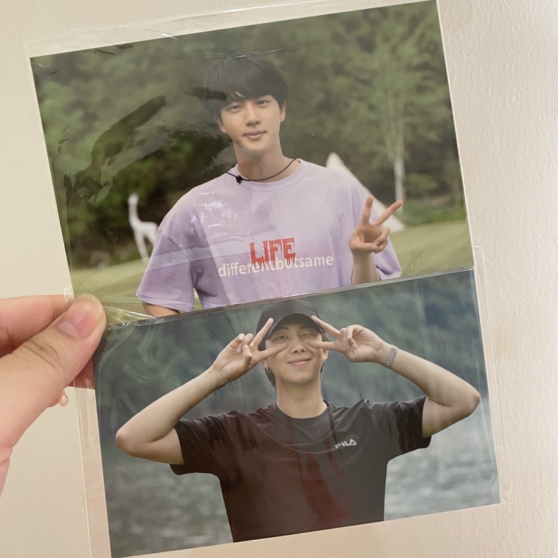 BTS In the soop postcard rare jin seokjin rm namjoon official