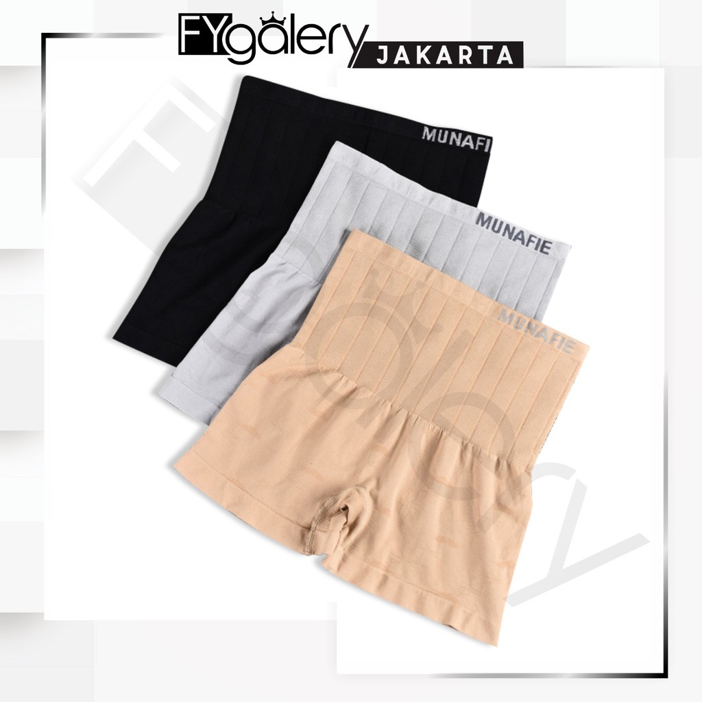 FYGALERYJAKARTA W010 Munafie  High Waist Boxer Celana  