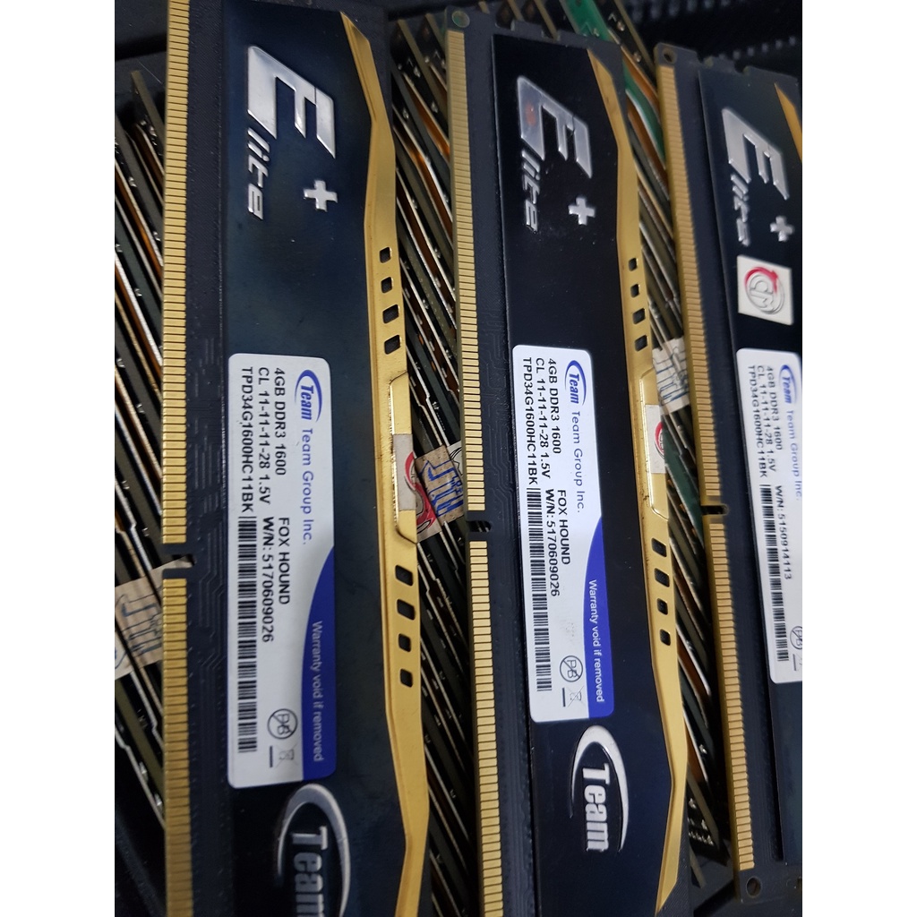 RAM MEMORI PC KOMPUTER TEAM ELITE 4GB DDR3 1600