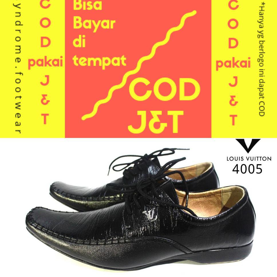 SEPATU PANTOFEL LV 4005 SEPATU PANTOFEL KULIT FORMAL PRIA PANTOFEL KULIT PRIA SEPATU KERJA PRIA LV