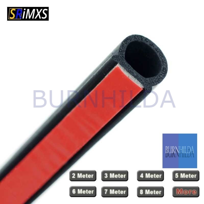 Rubber Strip Door Seal Epdm Pintu Mobil D Type Car 2M mobil motor burnhilda