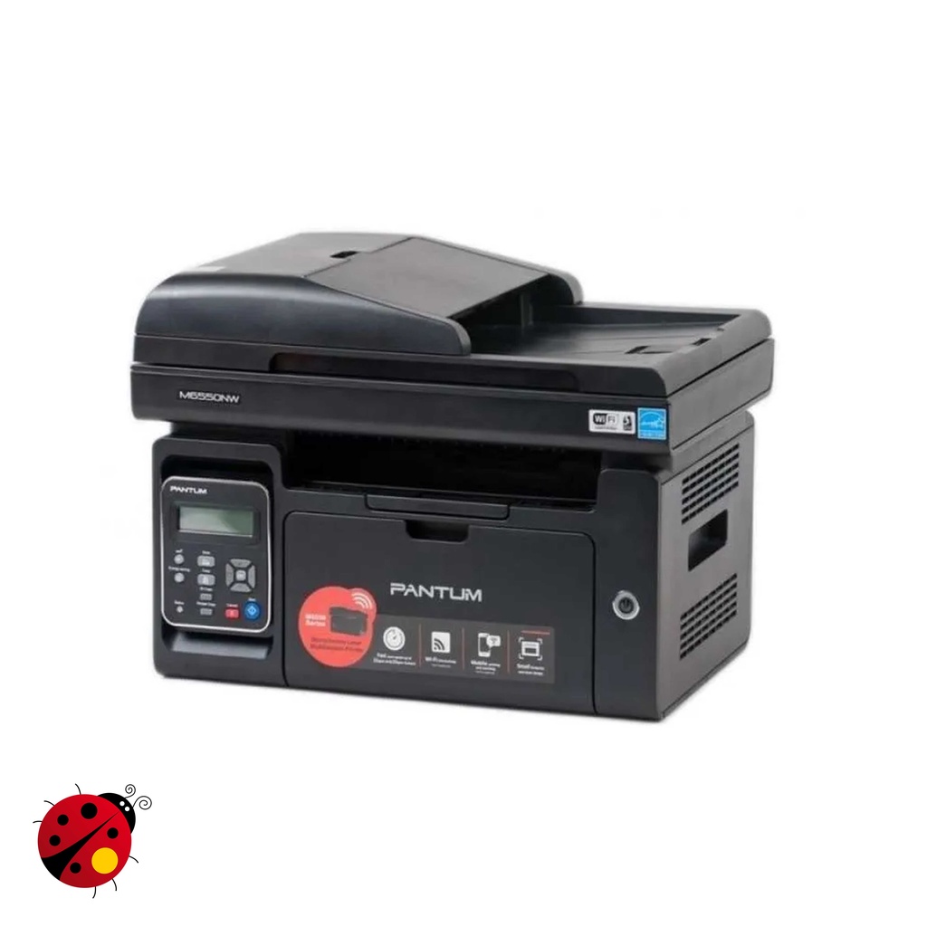 Printer Laser Mono Pantum Wifi Print Scan Copy M6550NW Laser Murah