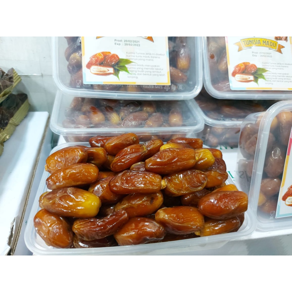 Kurma Tunisia Madu NON TANGKAI 1kg// Tunisia Madu oleh oleh haji umroh(exp 2023)