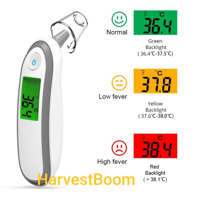 Termometer telinga Thermometer Digital infrared