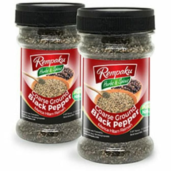 

Produk Terbaik] Lada Hitam Remah / Coarse Ground Blackpepper / Cracked Blackpepper