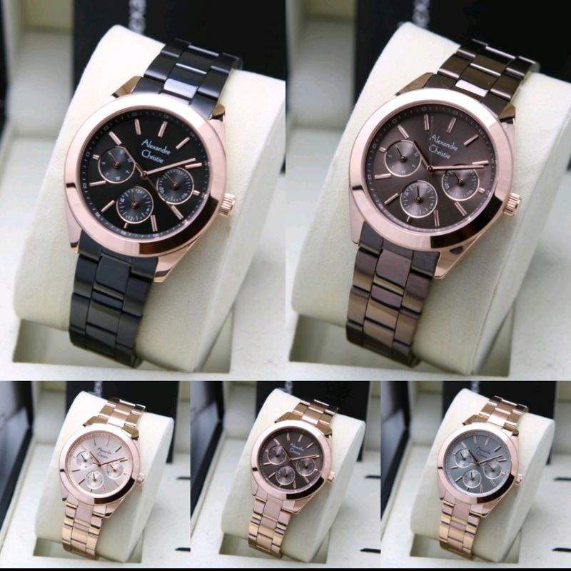 ORIGINAL JAM TANGAN WANITA ALEXANDRE CHRISTIE AC 2950 / AC2950 / 2950 GARANSI RESMI 1 TAHUN