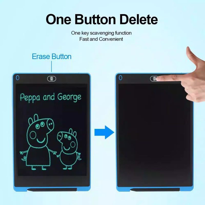 Papan tulis elektrik,Papan tulis belajar,LCD Writing Tablet 8.5'' Papan Tulis Gambar Anak