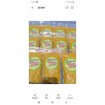 

temulawak homemade & tanpa pengawet