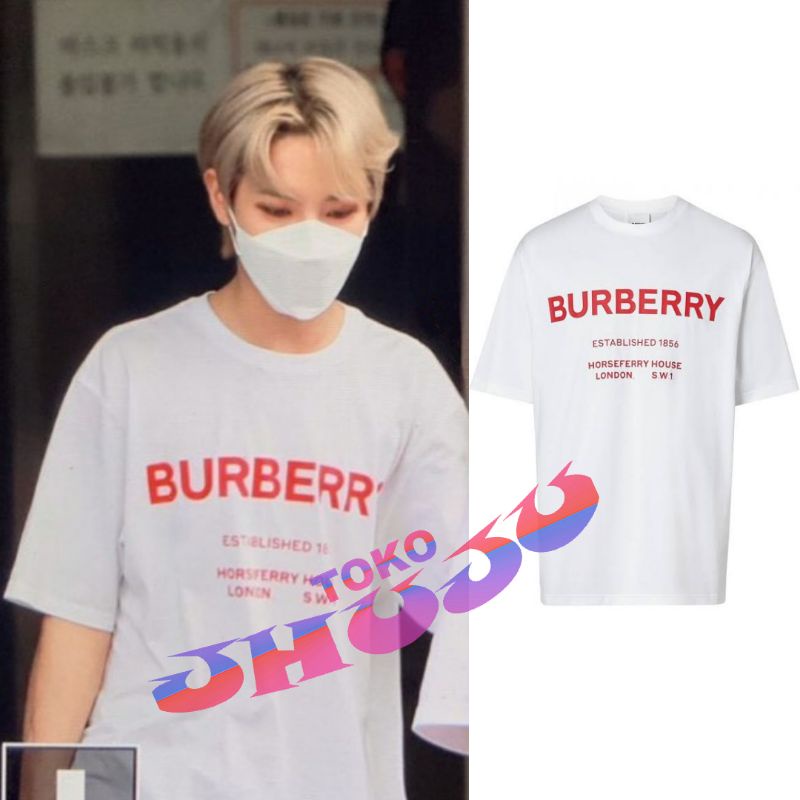 Baju T shirt NCT Dream Renjun Horse Ferry House sablon merah