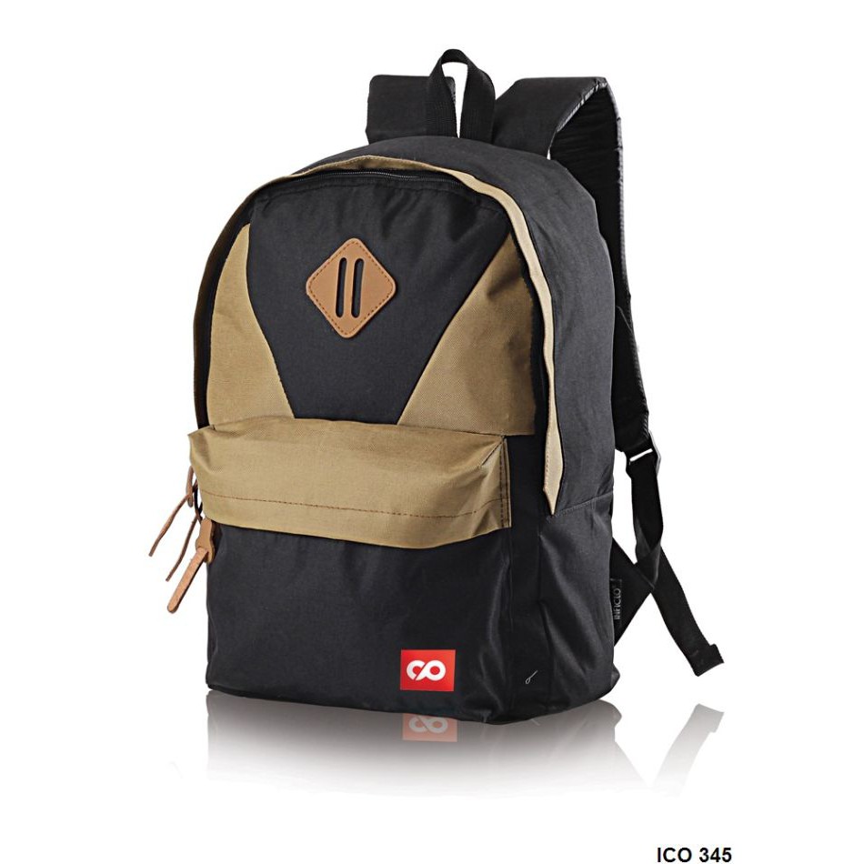 School Bag D 300 Hitam Kombinasi Laptop – ICO 345