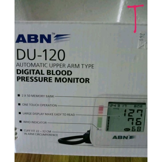 ABN Tensi Upper Arm alat ukur tekanan darah