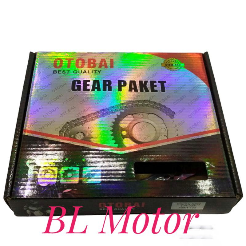 Gear Set Ger Gir Paket Vixion New Baru Old Lama