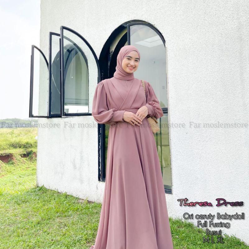 GAUDY MAXY CERUTY DRESS FREE BELT/ GAMIS MODERN MEWAH TERBARU 2002