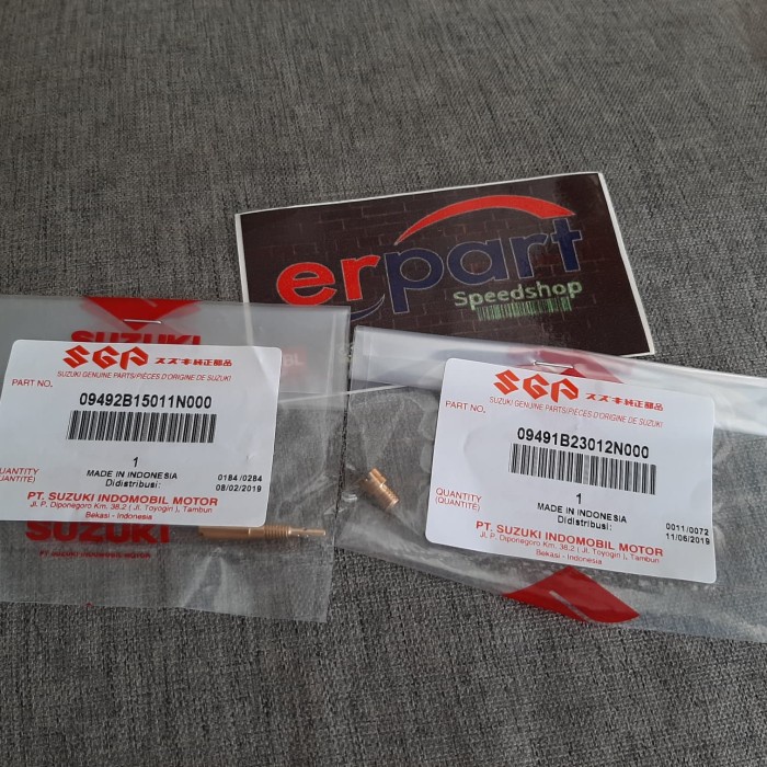 Spuyer Pilot Jet Main Jet Satria Fu 15 115