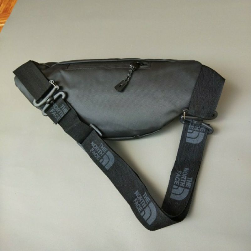 Tas Selempang Pria Distro TNF The North Face Waterproof Waist Bag Hezel Pria Anti Air Anti Sobek Premium Murah