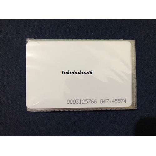 

Kartu T5577 125KHz REWRITABLE RFID CARD / PROXIMITY CARD / ID CARD ACC