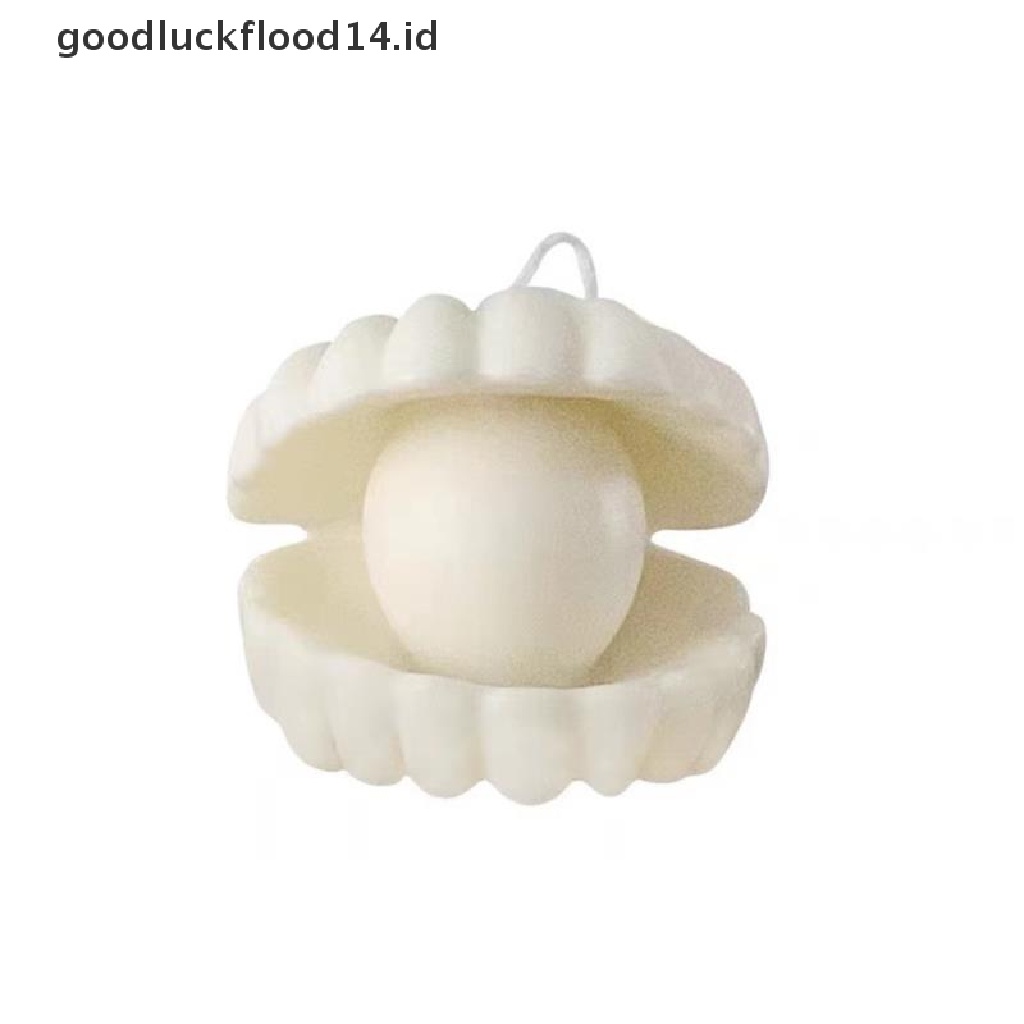 [OOID] Pearl Seashell Mold Soy Candle Making 3D Soap Cake Art Gifts Baking Decoration ID