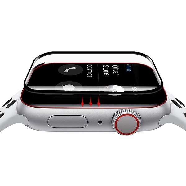 Luxury 6D Full Screen Protector Tempered Glass 38 to 44MM For Apple Watch Series 5/4/3/2/1