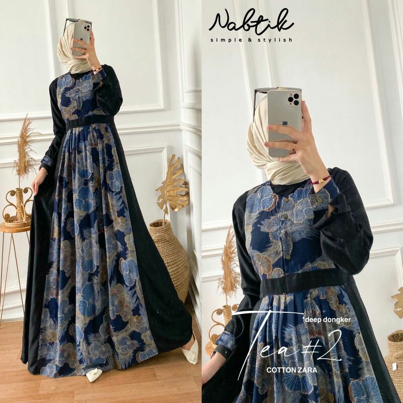 TEA &amp; NISA Maxi Dress Ori by Nabtik