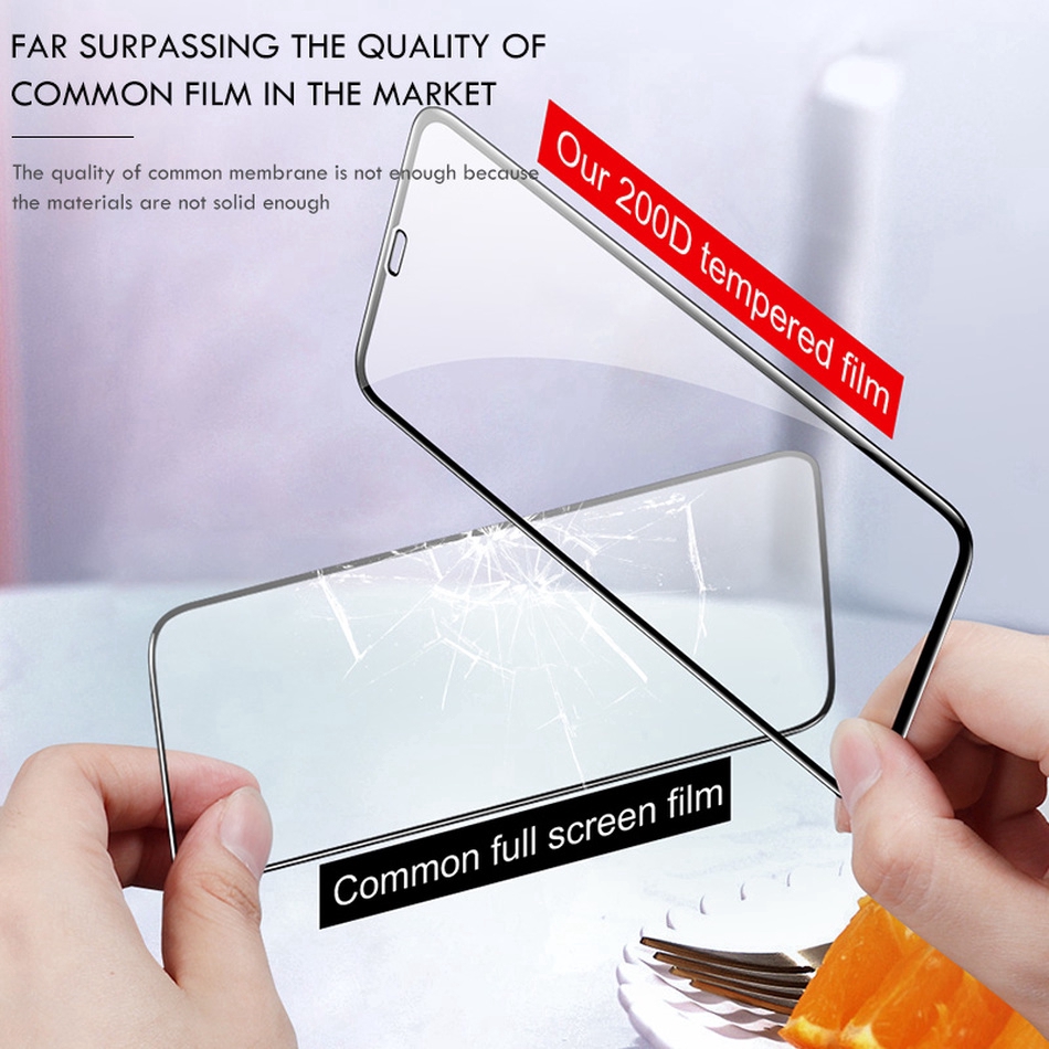 Full Cover Tempered Glass For iPhone 14 13 12 11 Pro Max X Xr Xs Max For iPhone 6 6s 7 8 Plus SE 2020 Glass X XS Max XR Screen Protector Glass Film