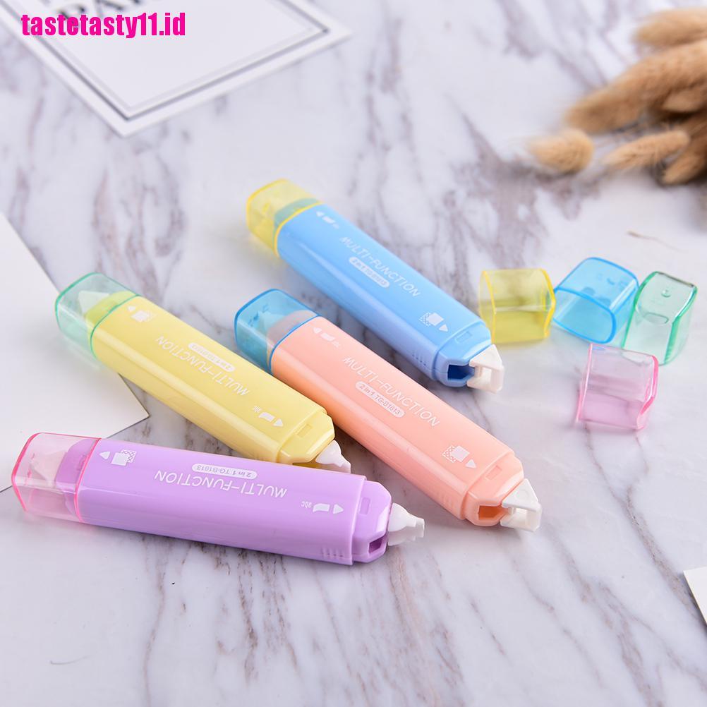 Pita Koreksi Kepala Ganda Ukuran 5mm X 5m Untuk Alat Tulis Sekolah