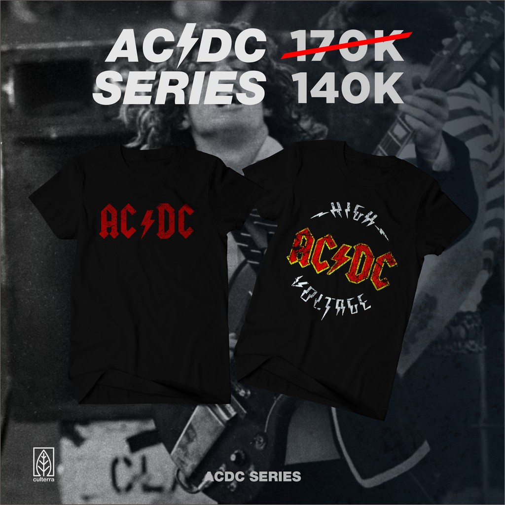 KAOS BAND / KAOS ACDC / BAJU BAND / ACDC SERIES