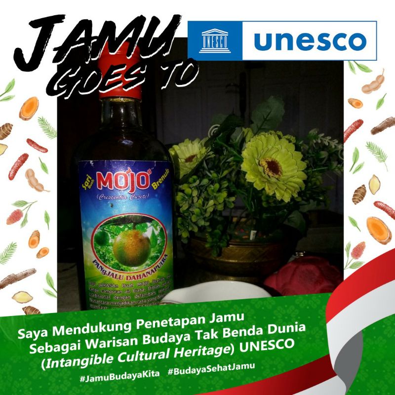 

Sari Buah MOJO Brenuk (crescentia cujete)