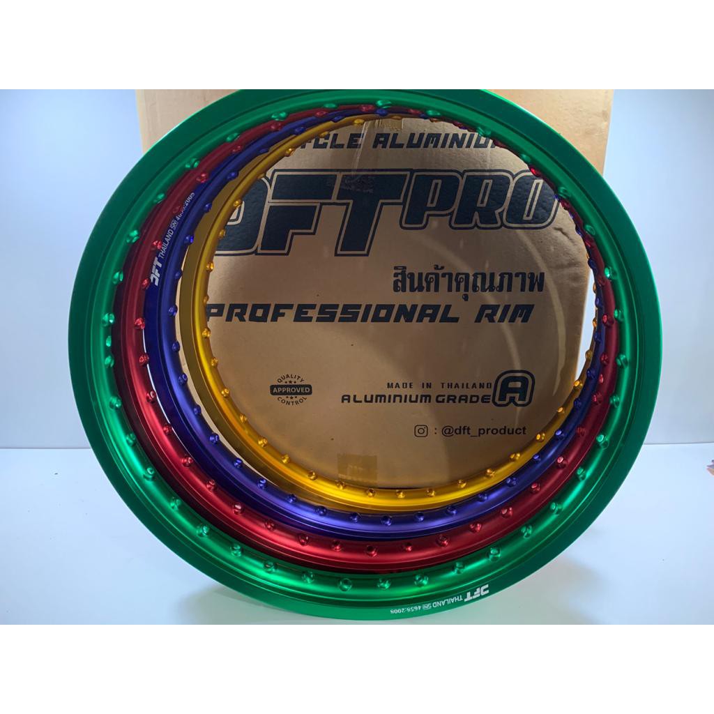 VELG DFT PRO THAILAND 140 RING 17 2PCS DEPAN DAN BELAKANG