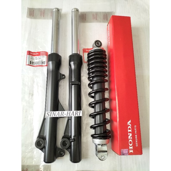 SHOCKBREAKER -KZL -KOMPLIT DEPAN BELAKANG HONDA.   BEAT FI  ESP SCOOPY FI ESP SEPSCY FI ESP